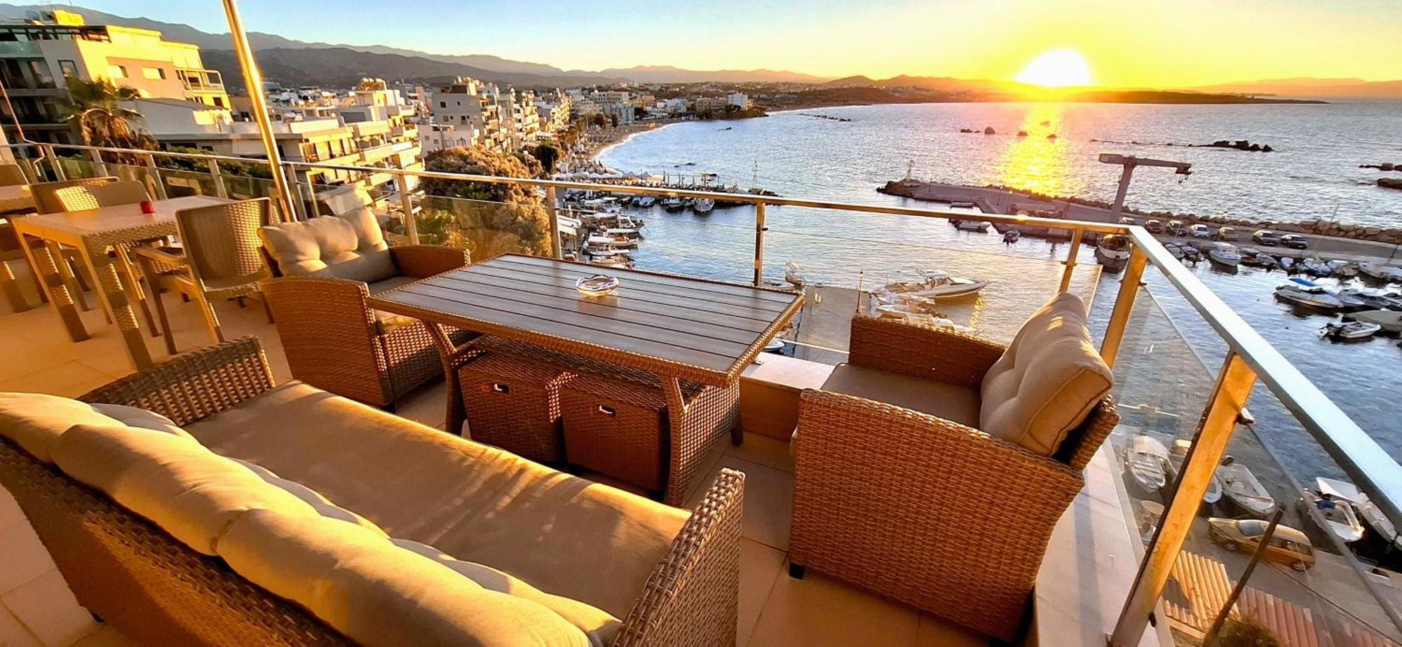 Apartmán Panoramic Sea View Chania (Crete)